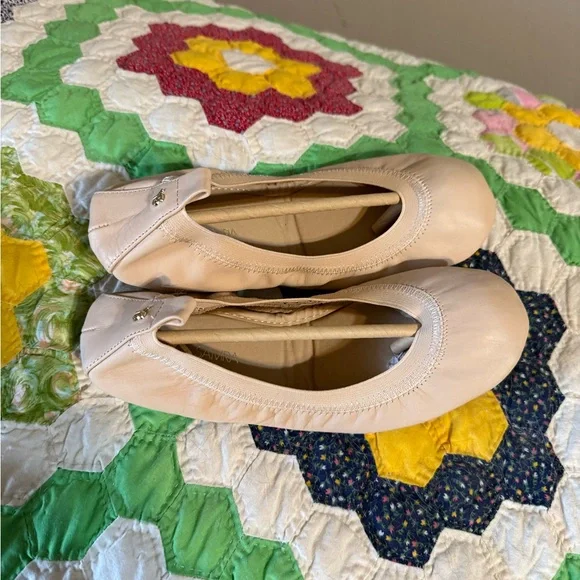 Beige Ballet Flats - Picture 2 of 4